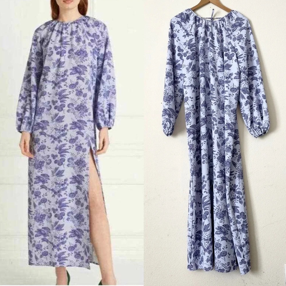 NWT Hill House Simone Dress Lilac Purple Medium - Picture 6 of 9